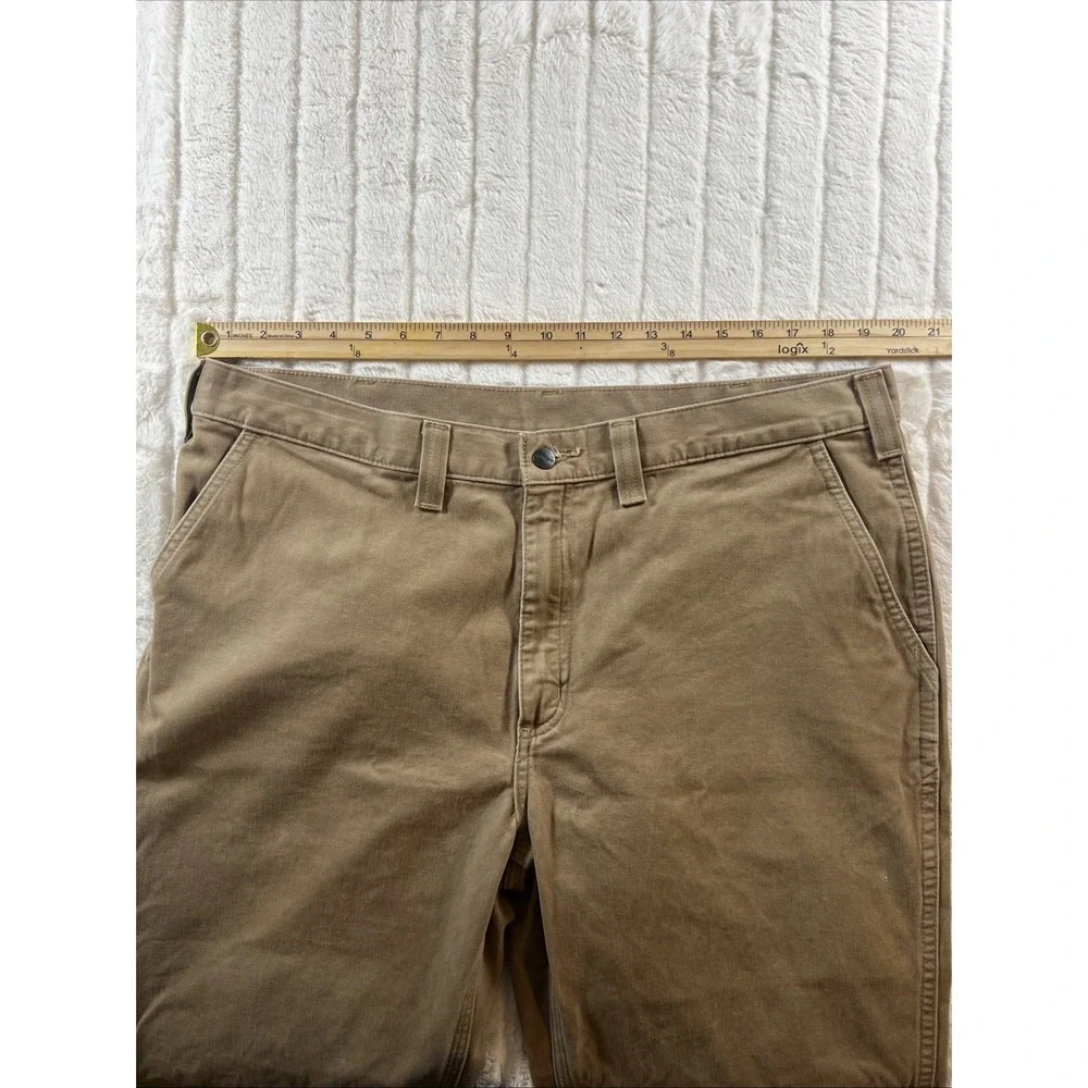 CARHARTT Field Khaki‎ Twill Pants Relaxed Fit 100095-253 Mens Size 40x30 Beige